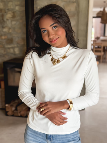 Blouse Malia - Blanc Blouse Malia - Blanc