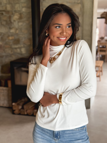 Blouse Malia - Blanc Blouse Malia - Blanc