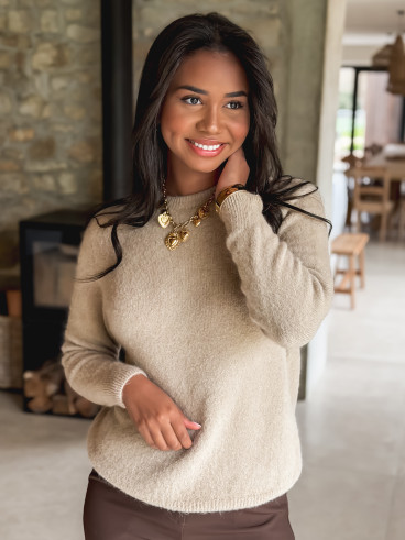 Pull Océane - Latté Pull Océane - Latté