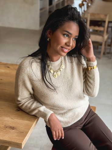 Pull Océane - Beige clair