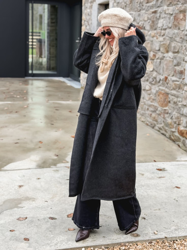 Manteau Junia - Gris foncé Manteau Junia - Gris foncé