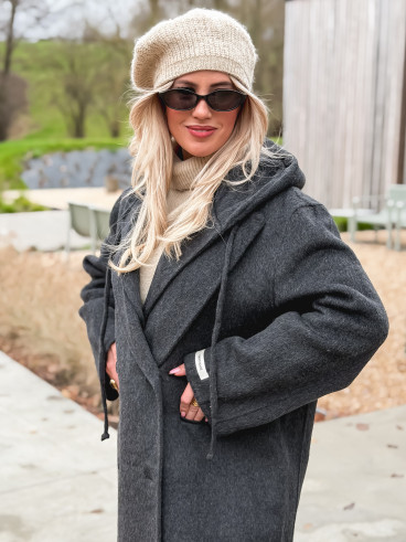 Manteau Junia - Gris foncé Manteau Junia - Gris foncé