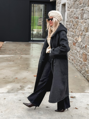 Manteau Junia - Gris foncé Manteau Junia - Gris foncé