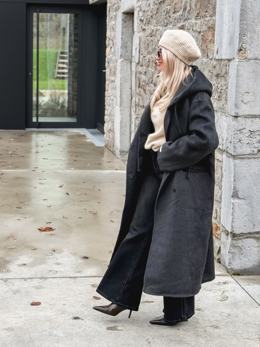 Manteau Junia - Gris foncé Manteau Junia - Gris foncé