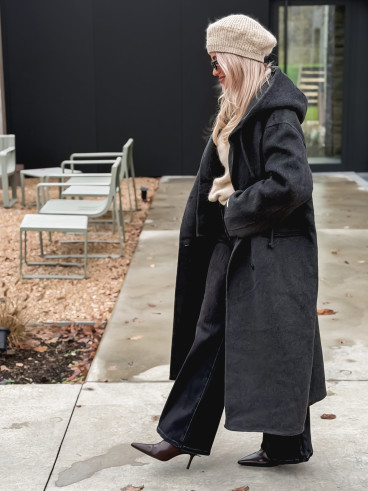 Manteau Junia - Gris foncé Manteau Junia - Gris foncé