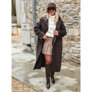 Manteau Junia - Chocolat