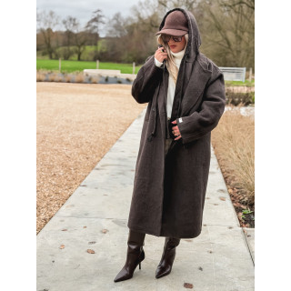 Manteau Junia - Chocolat