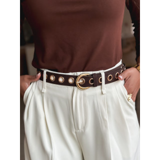 Ceinture Amélie - Chocolat