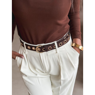 Ceinture Amélie - Chocolat