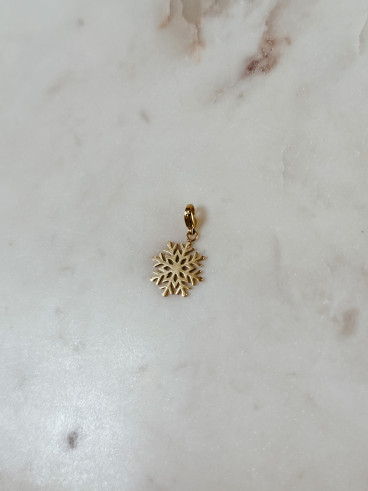 Charm Flocon - Doré