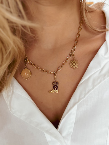 Charm Camila - Doré/Nacré Charm Camila - Doré/Nacré