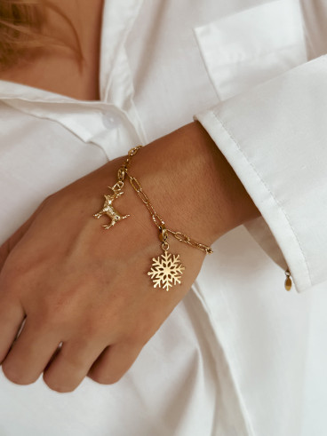 Bracelet à charms Skye - Doré Bracelet à charms Skye - Doré