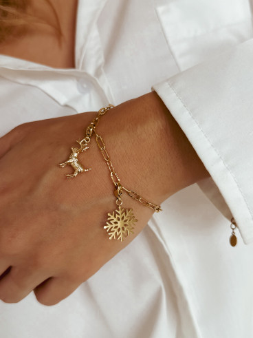 Bracelet à charms Skye - Doré Bracelet à charms Skye - Doré