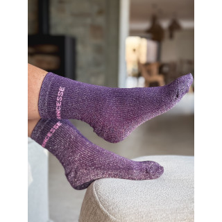Chaussettes "Princesse" - Violet