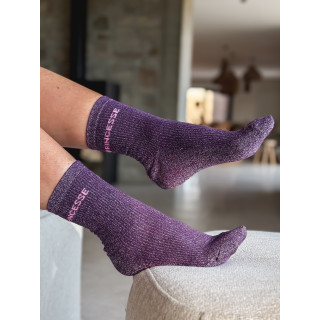 Chaussettes "Princesse" - Violet