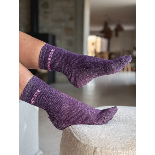 Chaussettes "Princesse" - Violet