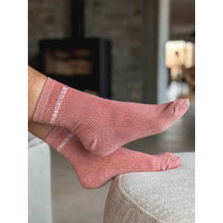 Chaussette "Princesse" - Rose