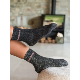 Chaussettes "Princesse" - Noir