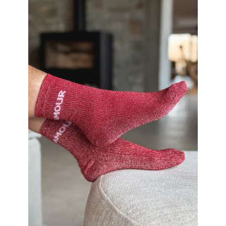 Chaussettes "Amour" - Rouge