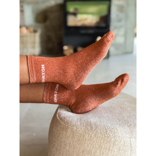 Chaussettes "Chaton" - Orange