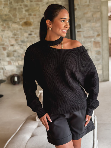 Pull Célénna - Noir Pull Célénna - Noir