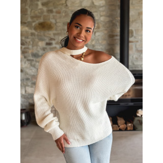 Pull Célénna - Blanc