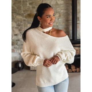 Pull Célénna - Blanc
