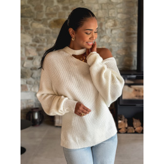 Pull Célénna - Blanc