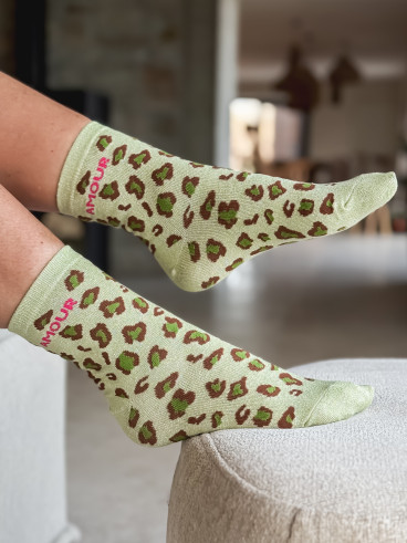 Chaussettes Amalia - Vert Chaussettes Amalia - Vert