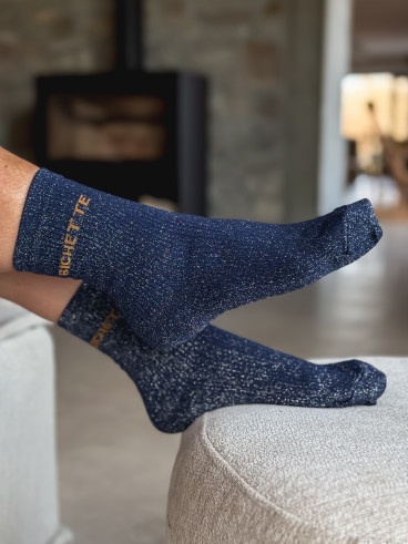 Chaussettes "Bichette" - Bleu