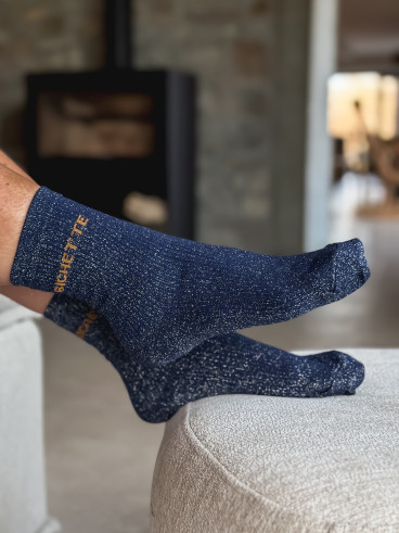 Chaussettes "Bichette" - Bleu