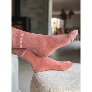 Chaussettes "Bichette" - Rose