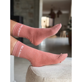 Chaussettes "Bichette" - Rose