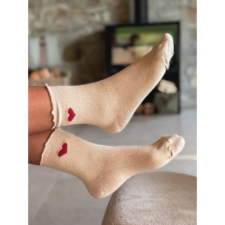 Chaussettes Henria - Beige