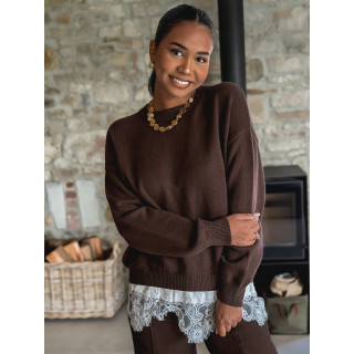 Pull Yora - Chocolat