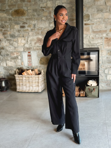 Combinaison pantalon Marla - Noir