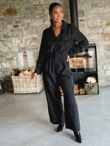 Combinaison pantalon Marla - Noir