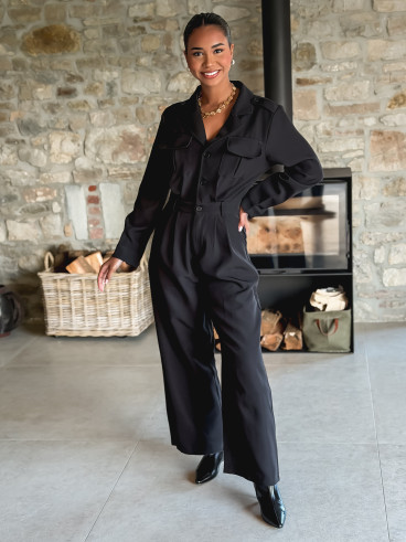 Combinaison pantalon Marla - Noir