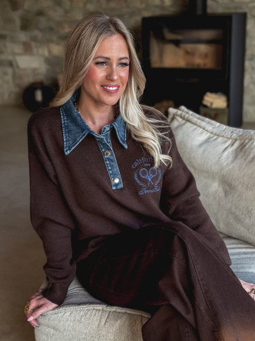 Polo Californie - Chocolat