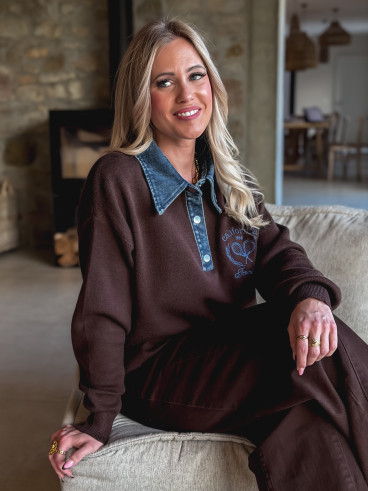 Polo Californie - Chocolat Polo Californie - Chocolat