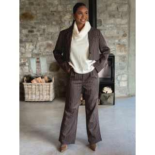 Pantalon Amélia - Chocolat