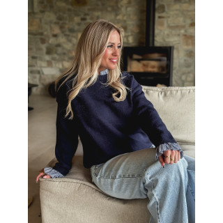 Pull Mora - Bleu marine