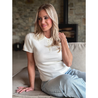 Polo Octavie - Blanc