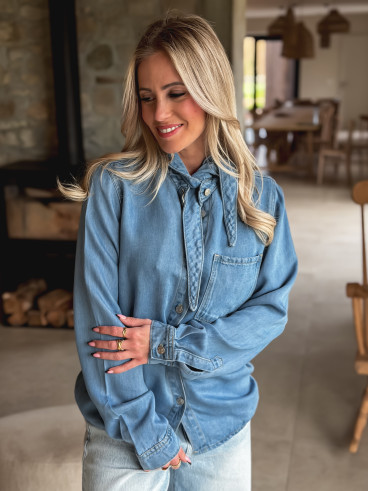 Chemise Cornélia - Bleu Chemise Cornélia - Bleu