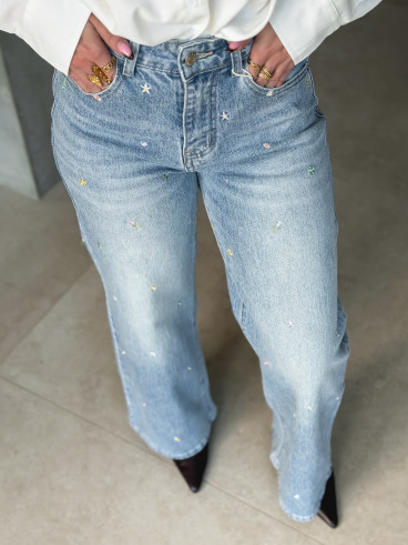 Jeans Lolita - Bleu clair