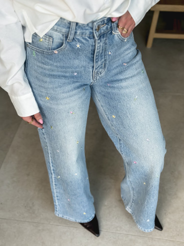 Jeans Lolita - Bleu clair