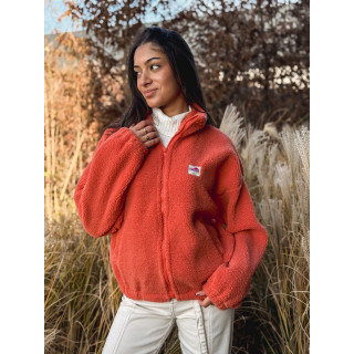 Gilet teddy Pinta - Orange