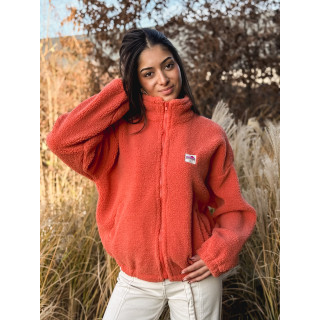 Gilet teddy Pinta - Orange