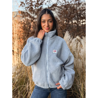 Gilet teddy Pinta - Bleu ciel