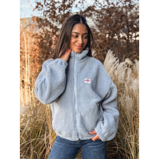 Gilet teddy Pinta - Bleu ciel